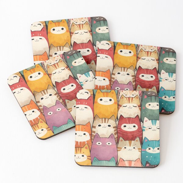 Item preview, 003 Quirky, Playful and Mischievous Cats designed and sold by Alexis Art Collection.