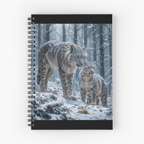 Item preview, Snow Leopards designed and sold by MaddFictional.