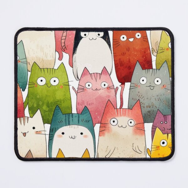Item preview, 006 Quirky, Playful and Mischievous Cats designed and sold by Alexis Art Collection.