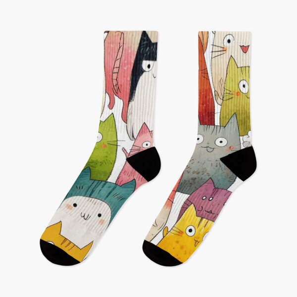 Item preview, 006 Quirky, Playful and Mischievous Cats designed and sold by Alexis Art Collection.