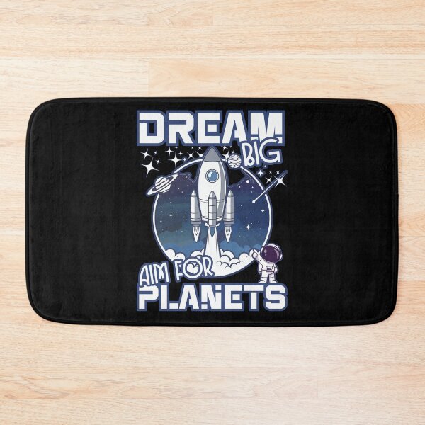 Item preview, DREAM BIG AIM FOR PLANETS cool space exploration space lover planetary scientist design designed and sold by Jt41.