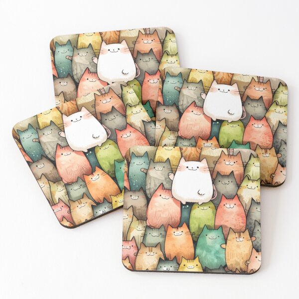 Item preview, 007 Quirky, Playful and Mischievous Cats designed and sold by Alexis Art Collection.