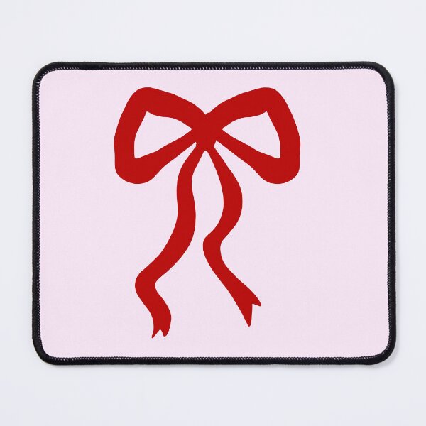 Item preview, Pretty Red Festive Christmas Bow designed and sold by pink-cowboy.