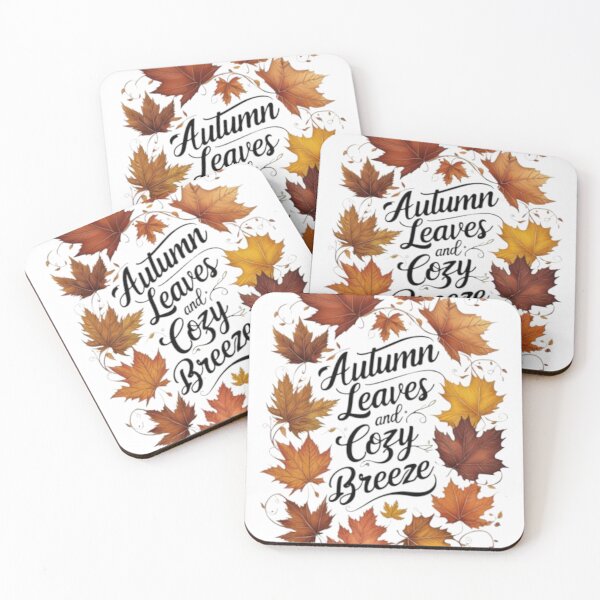Item preview, 002 Autumn Leaves Cute Quotes designed and sold by Alexis Art Collection.