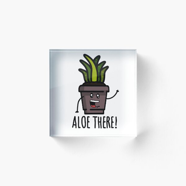 Item preview, Aloe There, word joke design designed and sold by Lakat33.