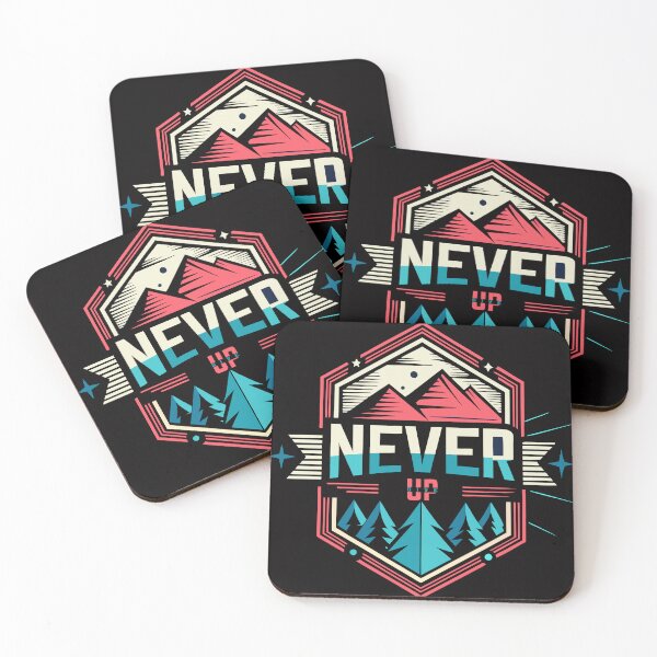Item preview,  Never Give Up Design for Unstoppable Motivation designed and sold by designdukan.