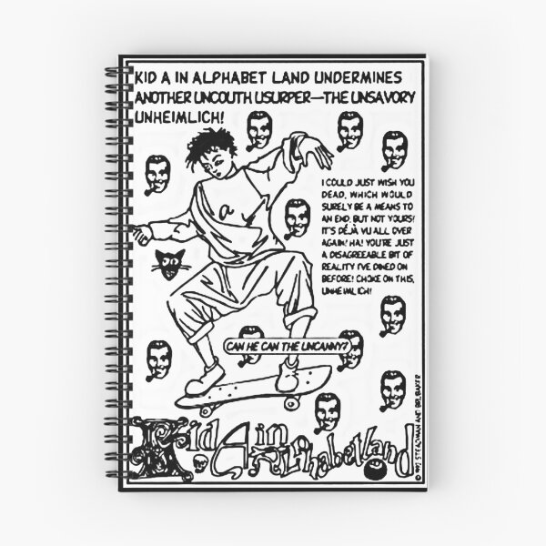 Item preview, Unheimlich - Kid A in Alphabet Land designed and sold by MaCreative.