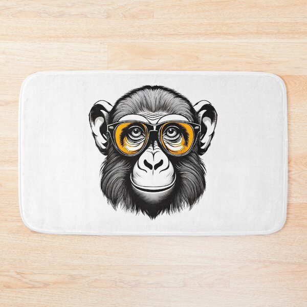 Item preview, Comic Ape with Glasses 3 designed and sold by Tom-Johnson.