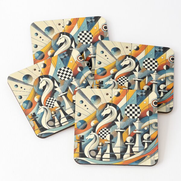 Item preview, Chess Yellow and Blue designed and sold by ChicClicker.