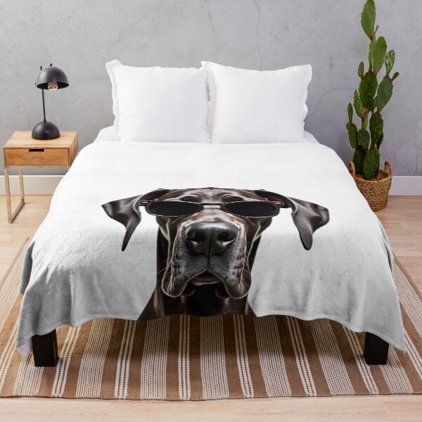 Item preview, Funny cool Great Dane wearing sunglasses designed and sold by LazyOwlStore.