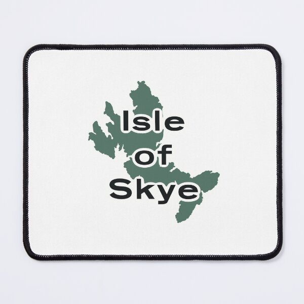 Item preview, Isle of Skye map green/black designed and sold by skyesketches.