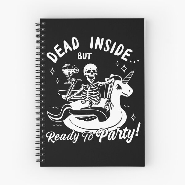 Item preview, Dead Inside But Ready To Party designed and sold by Buntrockstore.