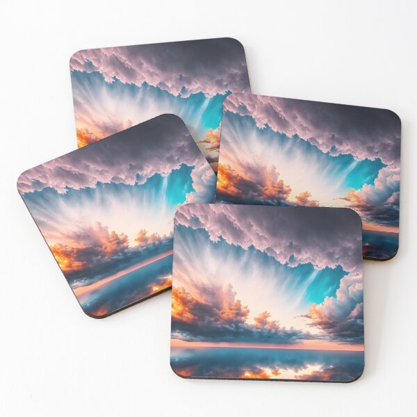 Item preview, Abstract Design - Cloudy Sky designed and sold by cabana.space.
