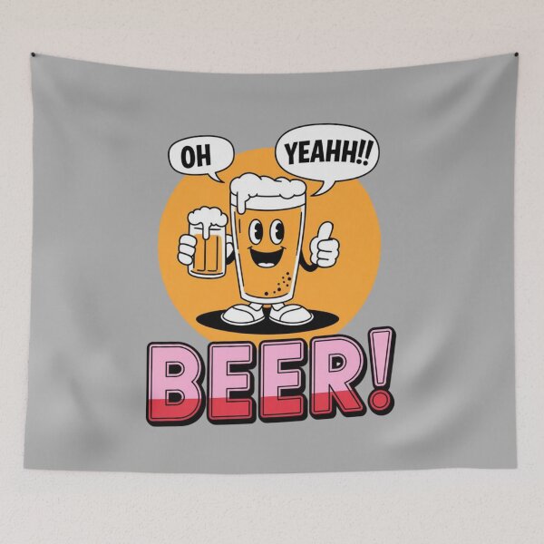 Item preview, Oh yeah beer - Beer fest - Save water,drink beer - Its beer o'clock - Beer garden designed and sold by JansenGS.