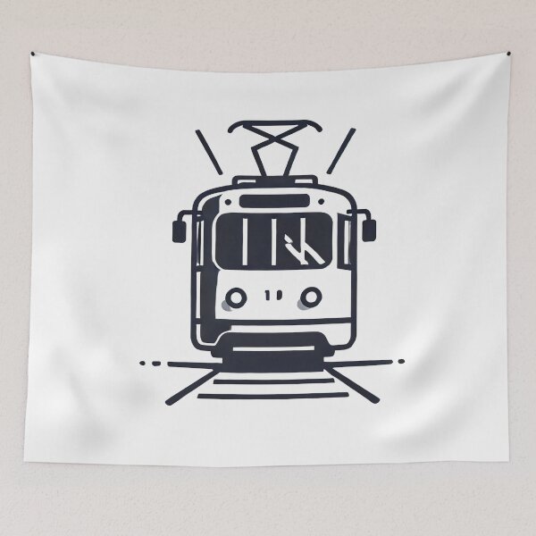 Item preview, Simple tram for transport enthusiast designed and sold by NebulaLabs.