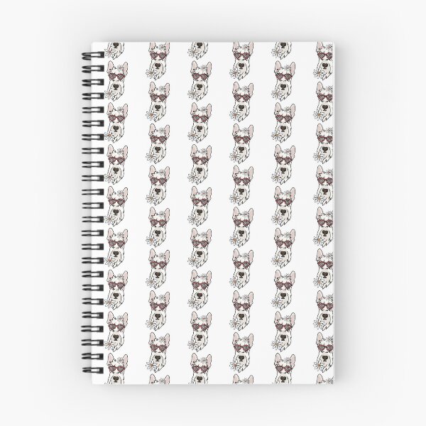 Item preview, Sottish Terrier White, Scottie Retro Dog with Heart Shaped Checkered Glasses and White flowers designed and sold by MrsCreative1.