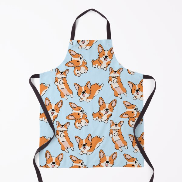 Item preview, Corgi Cute Pattern Blue designed and sold by SwatchGD.