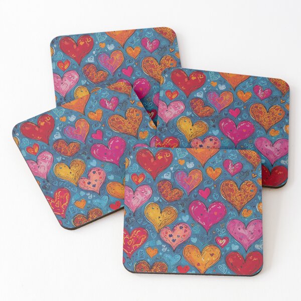 Item preview, Heart wrapping paper  designed and sold by nowIAMAI.