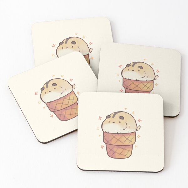 Artikelvorschau, Hamster-Eiscreme-Illustration entworfen und verkauft von Artofmayara.