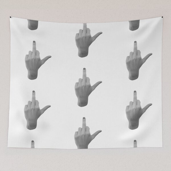 Item preview, Middle finger flipping  designed and sold by honeyehshu.