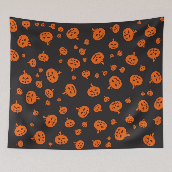 Item preview, Halloween Pumpkin Patch Art - Spooky Fall Decor for Home designed and sold by DarkEmporium20.