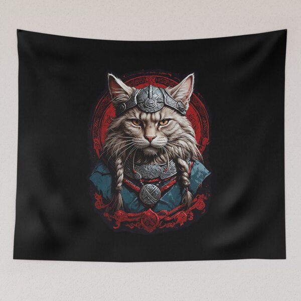 Item preview, Viking cat designed and sold by Viking-Cats.