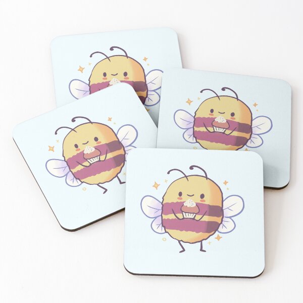 Item preview, Bee holding muffin  designed and sold by Artofmayara.
