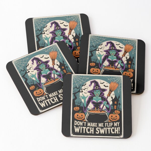 Item preview, Halloween Don't Make Me Flip My Witch Switch designed and sold by ViviNyks.