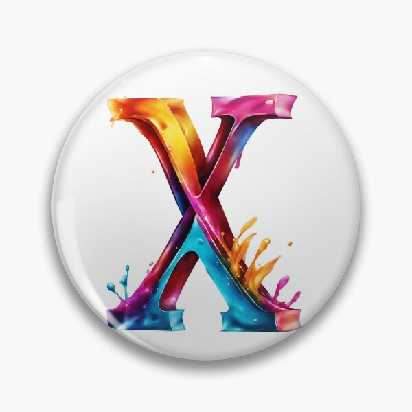 Item preview, Colorful 3D Letter X 3 designed and sold by Tom-Johnson.