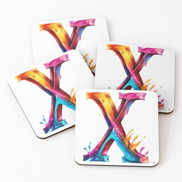 Item preview, Colorful 3D Letter X 3 designed and sold by Tom-Johnson.