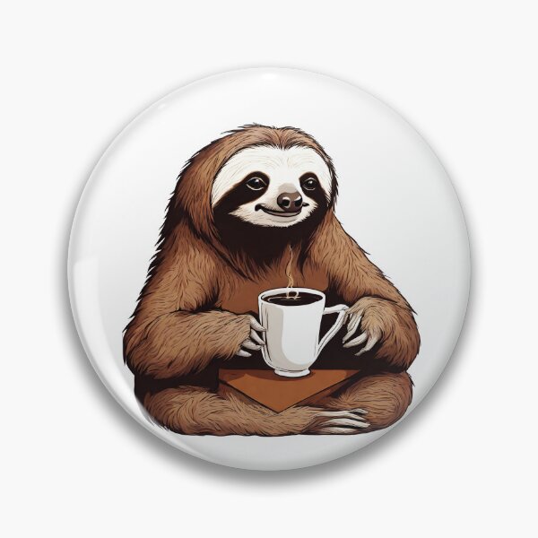 Item preview, Coffee Cuddles with Sloth 6 designed and sold by Tom-Johnson.