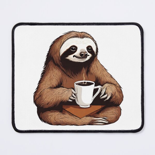 Item preview, Coffee Cuddles with Sloth 6 designed and sold by Tom-Johnson.