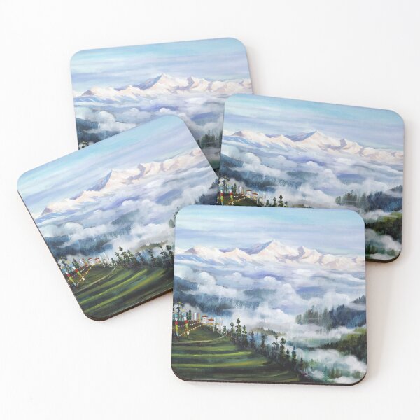 Item preview, Beauty of Kanchenjunga Peaks & Himalayan Landscape  designed and sold by SamirArt.