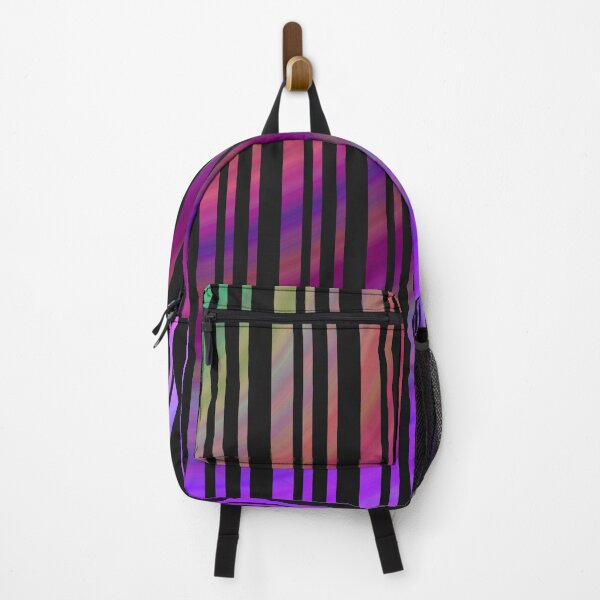 Item preview, Black stripes on a rainbow background designed and sold by Kacharava.