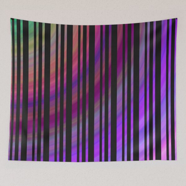 Item preview, Black stripes on a rainbow background designed and sold by Kacharava.