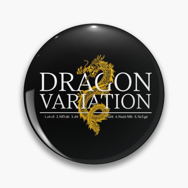 Item preview, Dragon Variation - Chess Opening Design designed and sold by felixpauli.