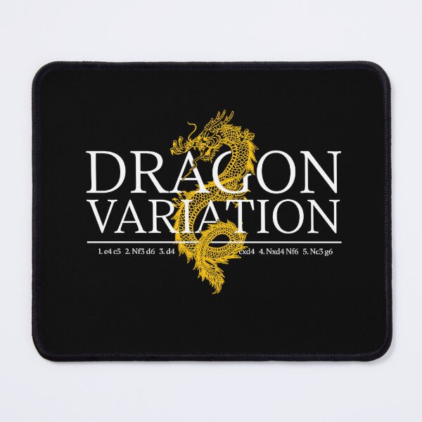 Item preview, Dragon Variation - Chess Opening Design designed and sold by felixpauli.