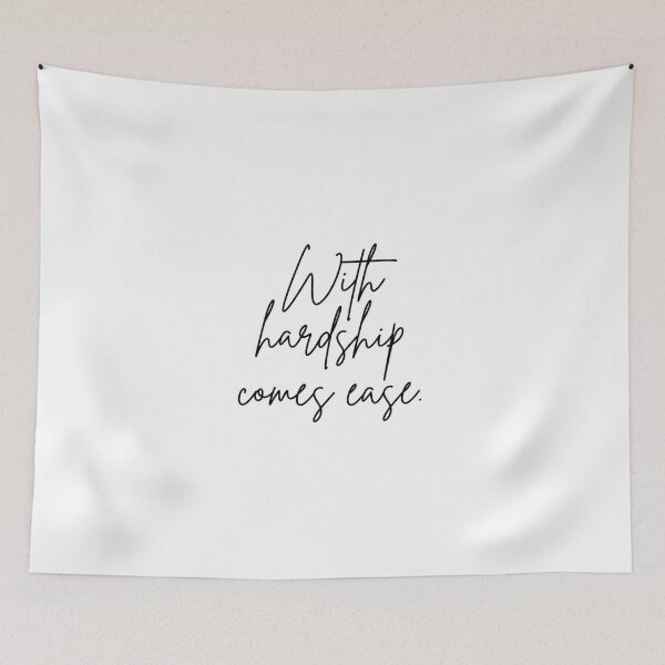 Item preview, With hardship comes ease designed and sold by wakluz90.