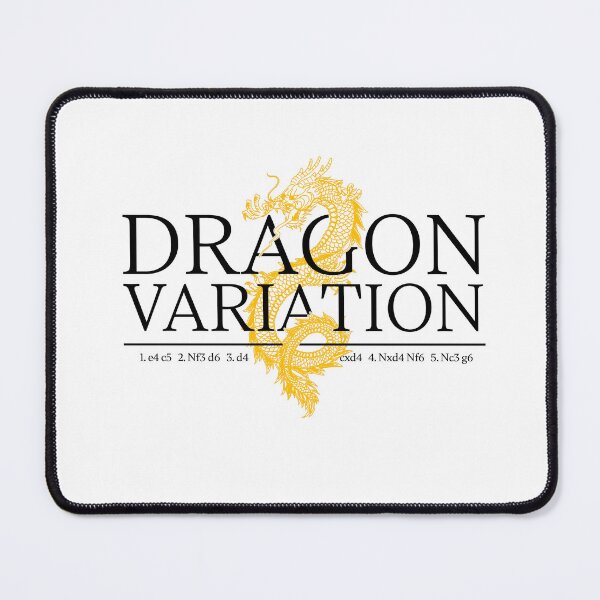 Item preview, Dragon Variation - Chess Opening Design designed and sold by felixpauli.