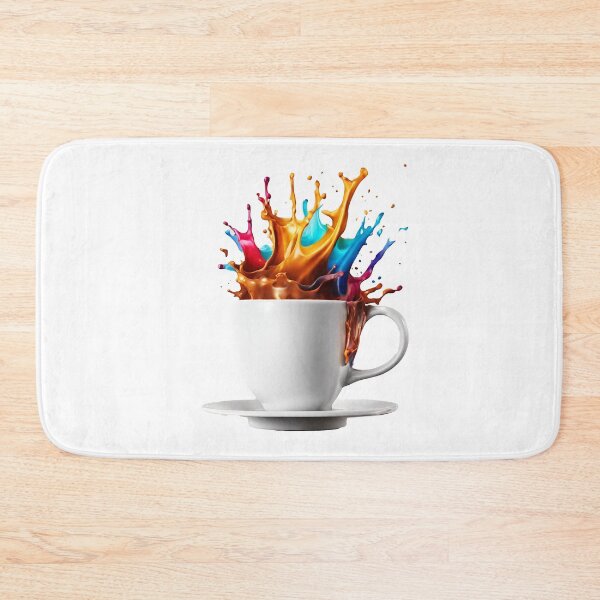 Item preview, Coffee Cup with Bright Paint Splash 4 designed and sold by Tom-Johnson.