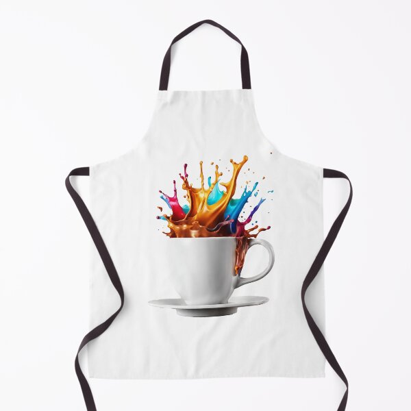 Item preview, Coffee Cup with Bright Paint Splash 4 designed and sold by Tom-Johnson.