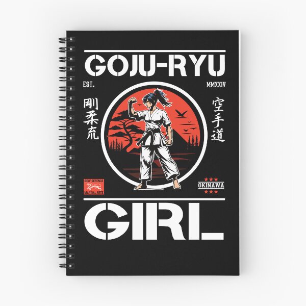 Item preview, Goju-Ryu Girl - Cool karate design for strong women and karatekas designed and sold by RetroMaritalArt.