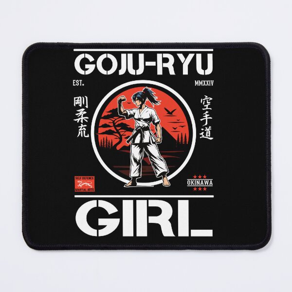Item preview, Goju-Ryu Girl - Cool karate design for strong women and karatekas designed and sold by RetroMaritalArt.