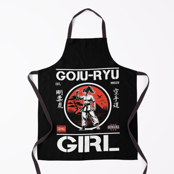 Item preview, Goju-Ryu Girl - Cool karate design for strong women and karatekas designed and sold by RetroMaritalArt.