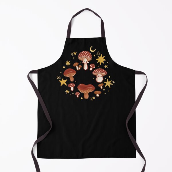 Item preview, Mushroom Fairy Ring with Moon & Stars designed and sold by EmiBeeBuzz.