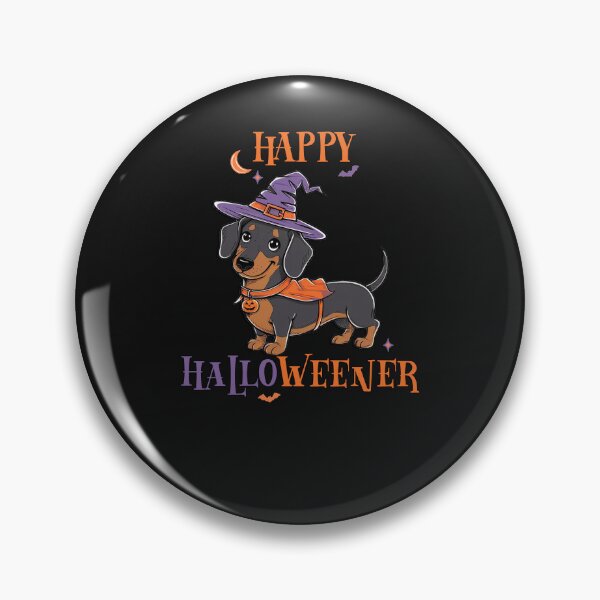 Item preview, Halloween Cute Doxie Happy Halloweener Dachshund designed and sold by tamdevo1.