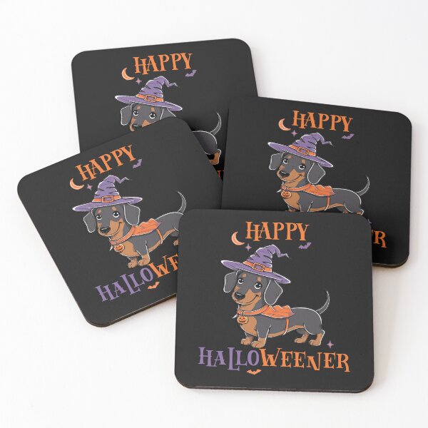 Item preview, Halloween Cute Doxie Happy Halloweener Dachshund designed and sold by tamdevo1.