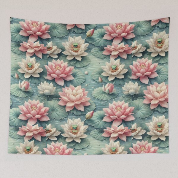 Item preview, Mystic Lotus Lagoon designed and sold by WildVista.
