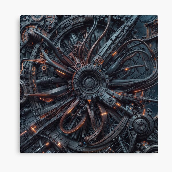 Aperçu de l'œuvre Machine vivante 6D créée et vendue par olivier duchossoir.