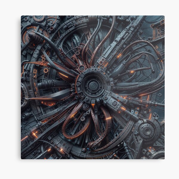 Aperçu de l'œuvre Machine vivante 6D créée et vendue par olivier duchossoir.